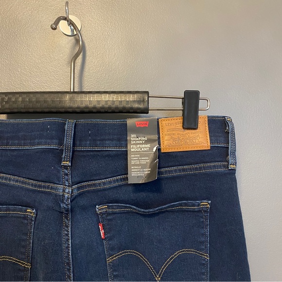 LEVI'S 311 Sculpt Shaping Skinny Mid rise Tummy Slimming NWT 31 - Picture 5 of 8